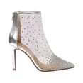 thumbnail image 2 of Thalia Sodi Rubii Vinyl Booties Silver Clear 5.5M, 2 of 3