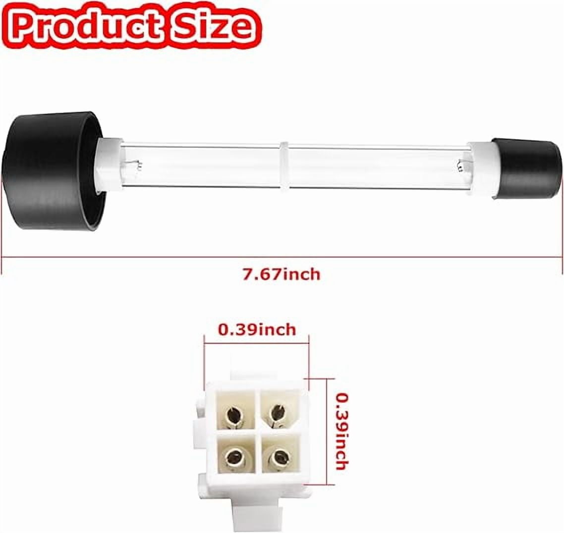 6472-841 Pool and Spa UV Bulb Replacement Parts Compatible with Sundance Hot Tub Spas Water Purification System, Complete Assemble with Gasket and Connector (1)