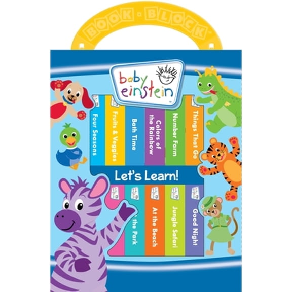 Pre-Owned Disney Baby Einstein Blue: 12 Board Books (Hardcover) by Pi Kids