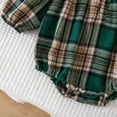 thumbnail image 7 of Gerichy Baby Girl Plaid Shirt Romper Flannel Long Sleeve Tops 0 3 6 9 12 18 Months Infant Button Down Fall Clothes, 7 of 7