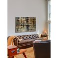 thumbnail image 4 of "Deserted Forest" Painting Print on Natural Pine Wood, 4 of 7
