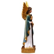 Delicate Angel Sculpture Adornment Religious San Rafael Figurine Home Decor Statue Gift
