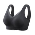 thumbnail image 1 of Sujetador con botones para mujer: sin aros, ropa interior de malla, fruncido y ajuste, cómodo para llevar todo el día, nailon y spandex, lavable a mano o a máquina en agua fría., 1 of 6