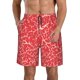 thumbnail image 1 of Balery Beef2 Traje de Baño Estilo Hawaiano para Hombre, Shorts de Secado Rápido con Bolsillos-Large, 1 of 6