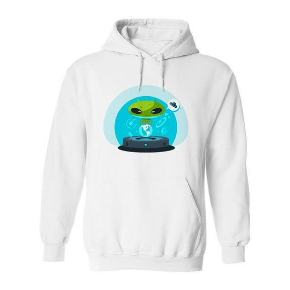 Planning An Earth Trip Hoodie Men -Image by Shutterstock, Male Large