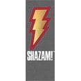 thumbnail image 2 of Shazam 2 Fury Of The Gods Shazam Logo Men's Heather Gray Sleep Pajama Pants-XL, 2 of 7