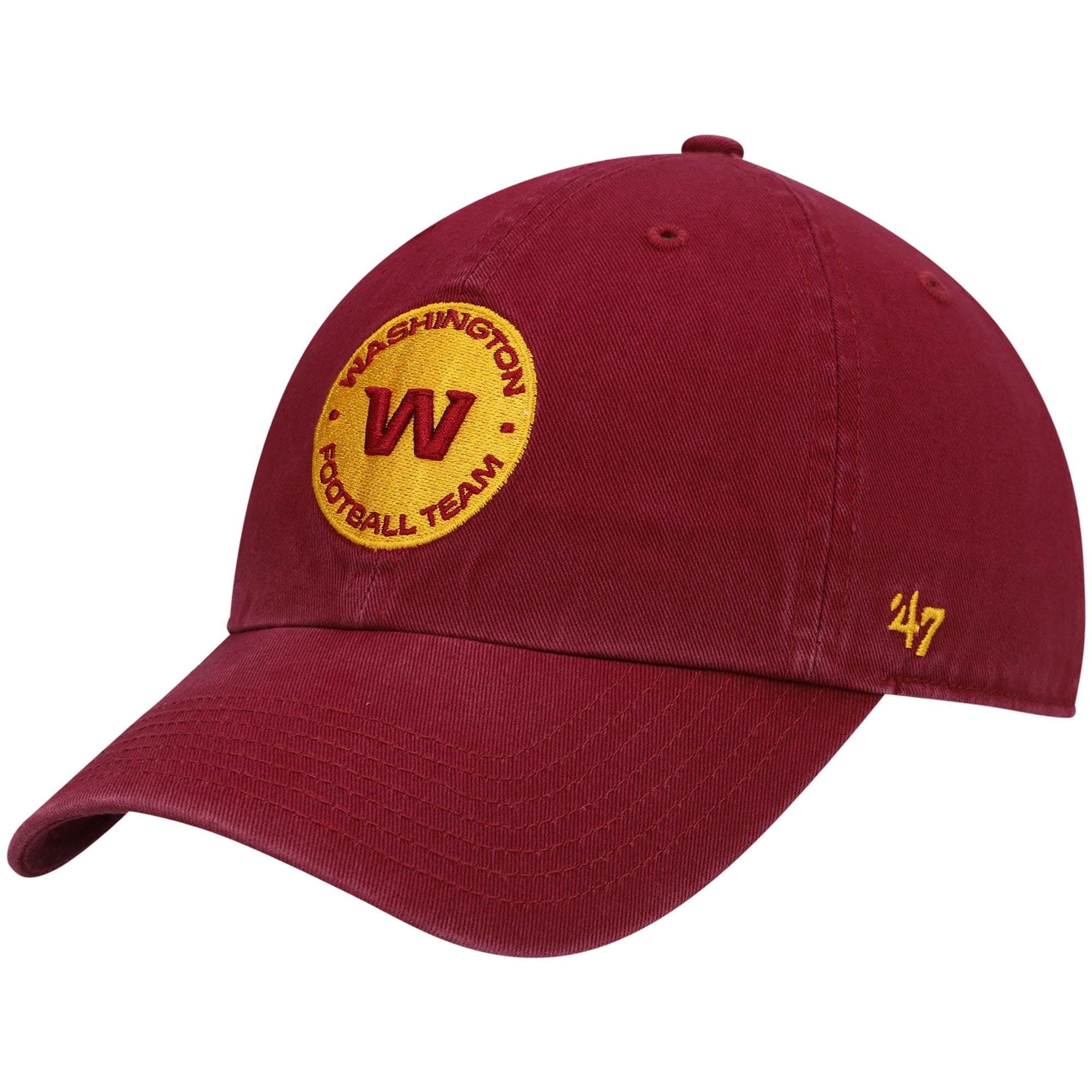 black washington football team hat