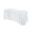 White, variant on PoyoKee Christmas Tablecloths Rectangular, 60"×84" Flowing Satin Tablecloth, Christmas Decorations for Wedding Banquet Dessert Table Layout