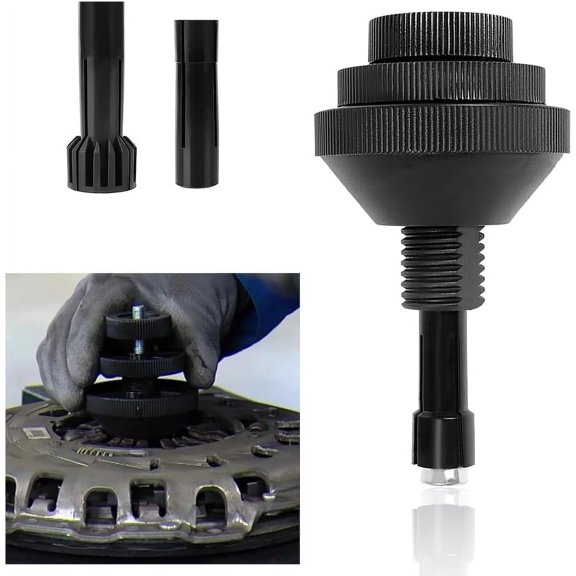 DEXIMRO Clutch Alignment Tool,Universal Car Alignment Tool Kit for Most Cars and Light Trucks Clutch,Car Accessories Single Disc Clutch Alignment Plates Tool with 2 Plastic Sleeve