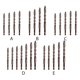 thumbnail image 4 of Scienceny Brocas de perforación para azulejos de vidrio, perforadora de ladrillos DIY para carpintería, abridores de agujeros de cerámica, perforadoras Herramientas eléctricas No.01 Scienceny TO000949-01, 4 of 6