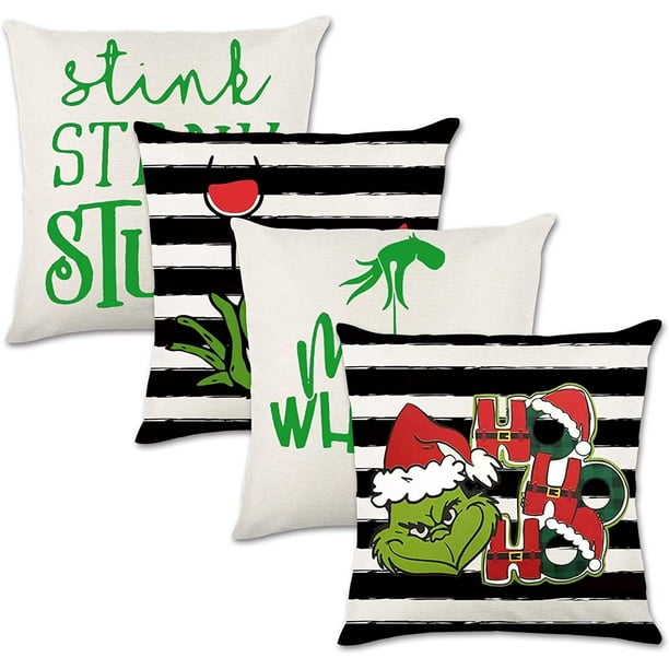 The Grinch Cuddle Pillow and Throw Set 