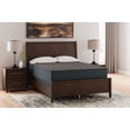 thumbnail image 2 of Signature Design by Ashley 12-inch Gray 1200 Series Charcoal-Infused Gel Memory Foam Hybrid Firm Queen Mattress, 2 of 8