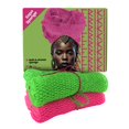 thumbnail image 1 of AFRIKI Esponja de Red Africana Toallita Exfoliante 2 Piezas Esponja Exfoliante Africana Real Auténtica Esponja de Baño de Propiedad Negra Depurador de Espalda Removedor de Piel Muerta, 1 of 5