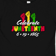 thumbnail image 4 of Inktastic Celebrate Juneteenth 6-19-1865 Boys or Girls Baby T-Shirt, 4 of 5