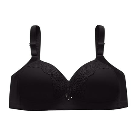 

Premium 2023 Gifts Ladies Fashion Comfortable Breathable Gathers No Rims Bra Woman Cotton Thin Underwear