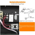 thumbnail image 5 of 7500W Electric Garage Heater, 240v Ceiling Mount Garage Space Heater with Remote Control, Fan-Forced, Overheat Protection, Digital Thermostat, 12-Hour Timer, Ideal for Garage & Workshop, 5 of 7