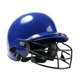 thumbnail image 2 of Casco de bateo de béisbol con mascarilla, equipo protector para casco de softbol deportivo Azul, 2 of 8