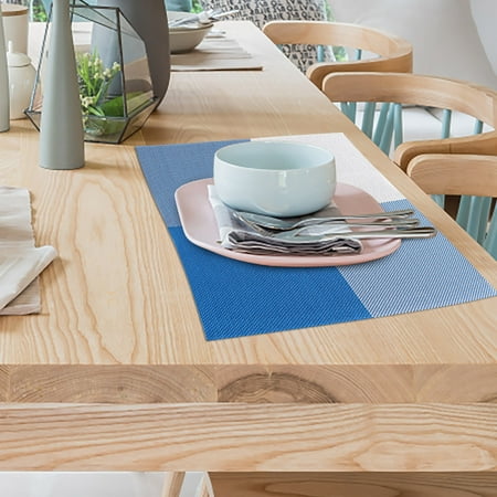 

Wolfast Promotion Dining Table Placemats Placemats Easy To Clean Wipeable Washable Modern Outdoor Placemats Kitchen Dining Table Interior Valentine Decorations