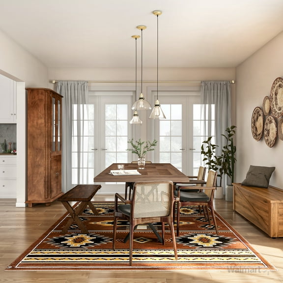 Desert Fields Cocina Live Edge Dining Bench, Walnut