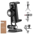 thumbnail image 1 of Adaptador de trípode Neewer para teléfono con base QR tipo Arca, zapato frío, orificios de 1/4 pulga, 1 of 9
