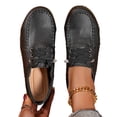 thumbnail image 4 of Viluyesy Womens Comfort Flats, Soft Sole Lightweight Breathable Round Toe Slip-On Casual Office Loafers Black, 4 of 9