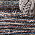 thumbnail image 6 of SAFAVIEH Cape Cod Alyssa Geometric Area Rug, Natural/Blue, 5' x 8', 6 of 11