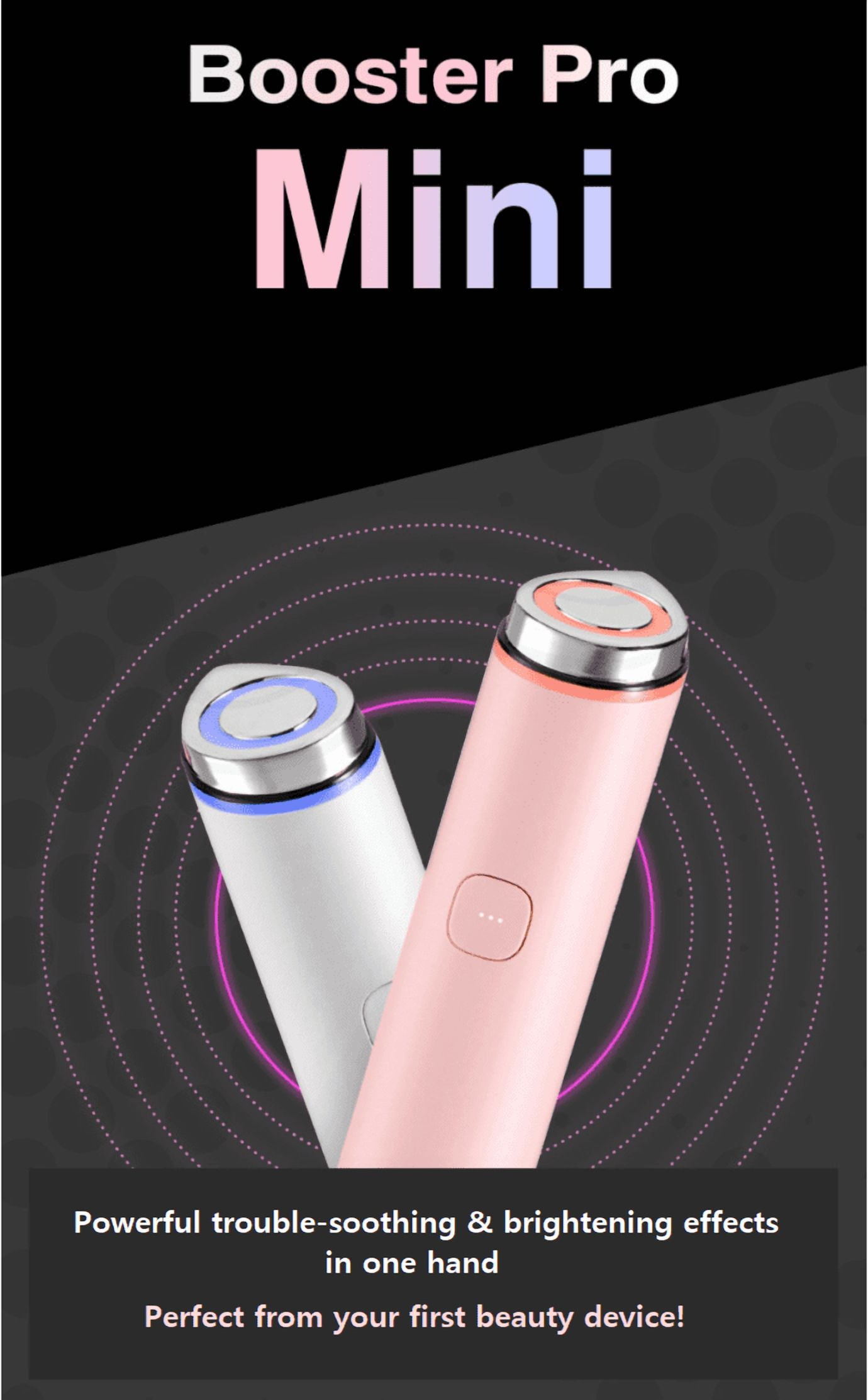 Medicube Age-R Booster Pro Mini Skin Toning Device with