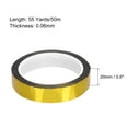 thumbnail image 2 of Uxcell Gold Tone Metalized Tape 0.8" x 55 Yards Decor Tape for DIY, 2 of 6