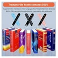 Traductor De Voz Instantaneo 2024, Amigo 112 Languages Translator Pen