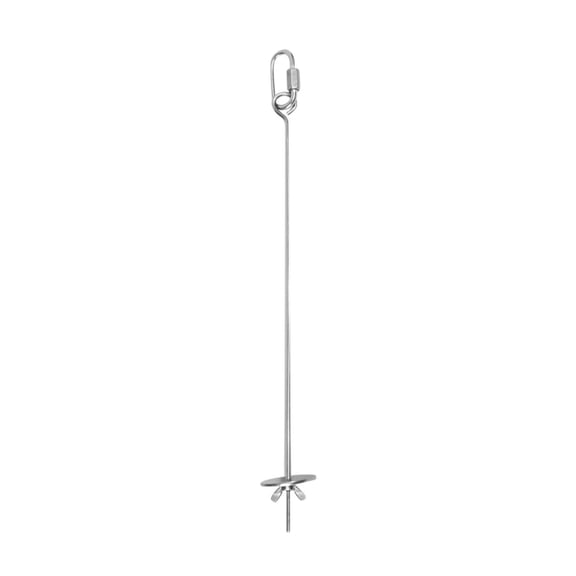 YardVibe Hanging Bird Treat Skewer, Parrot Fruit Feeder with Washer, 7 Inch Stainless Steel Bird Fruit Fork Food Holder for Bird Cage Bird Feeder Foraging Toy for Parrot Parakeet Conure