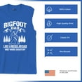 thumbnail image 6 of Bigfoot Dad Muscle Shirt More Squatchy Funny Daddy Sasquatch Dad Joke Outdoor Camping Father's Day Gift Idea Men's, 6 of 7
