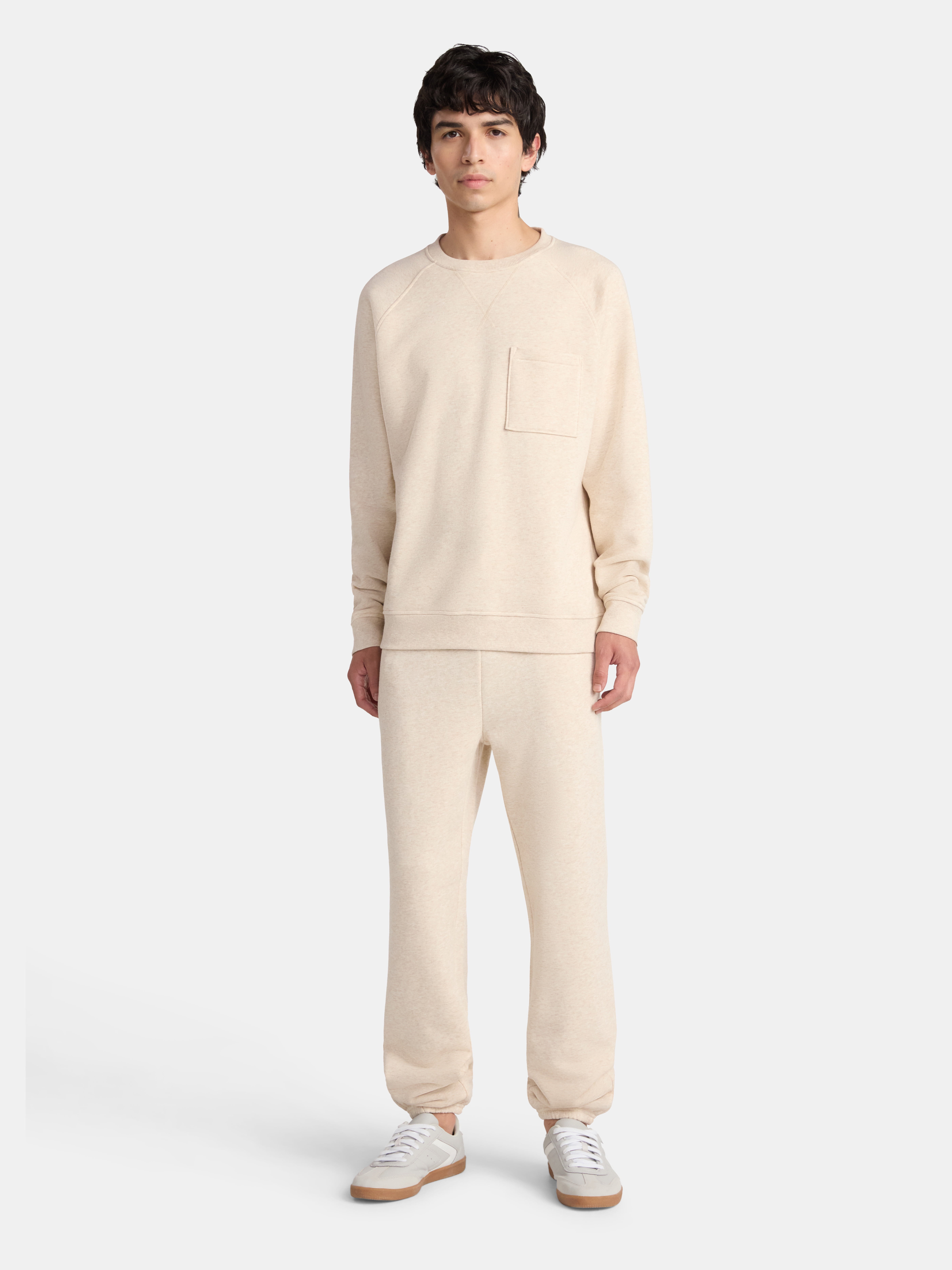 No Boundaries All Gender Soft Fleece Jogger Pants, 30" Inseam, Men's and Big Men's