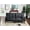 Black, variant on Contemporary Style, Navy Color | Convertible in Primary Living Space | Convenient for Overnight Guests