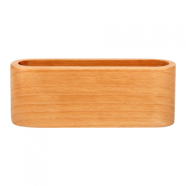 Business Card Display, Wooden Business Card Case Business Card Holder, For Study Home