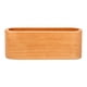 thumbnail image 4 of Titular de la tarjeta de visita -1pc Creativo de madera Titular de la tarjeta de visita Caja de almacenamiento Organizador Adornos de escritorio de oficina(Color de madera), 4 of 5