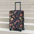 thumbnail image 2 of Lsque Flower Printed Luggage Cover, Travel Luggage Protector,Scratch and Dirt Resistant, Fits 18-32 Inch Luggage - Small, 2 of 9