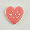 thumbnail image 6 of 24-Pack Mini Heart Shaped Smiley Cookies  - Nut Free, Kosher, Individually Wrapped Sugar Cookies, 6 of 8