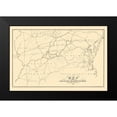 thumbnail image 2 of Middleton 24x17 Black Modern Framed Museum Art Print Titled - Lexington and Big Sandy Railroad - Middleton 1853, 2 of 5