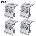 thumbnail image 1 of 1/4Pcs Solar Panel Bracket Fixing Clamp Mounting Bracket Bracket For Roof, 1 of 1