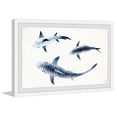 thumbnail image 2 of Marmont Hill Blue Fish Trio Framed Wall Art, 30" x 1.5", 2 of 6