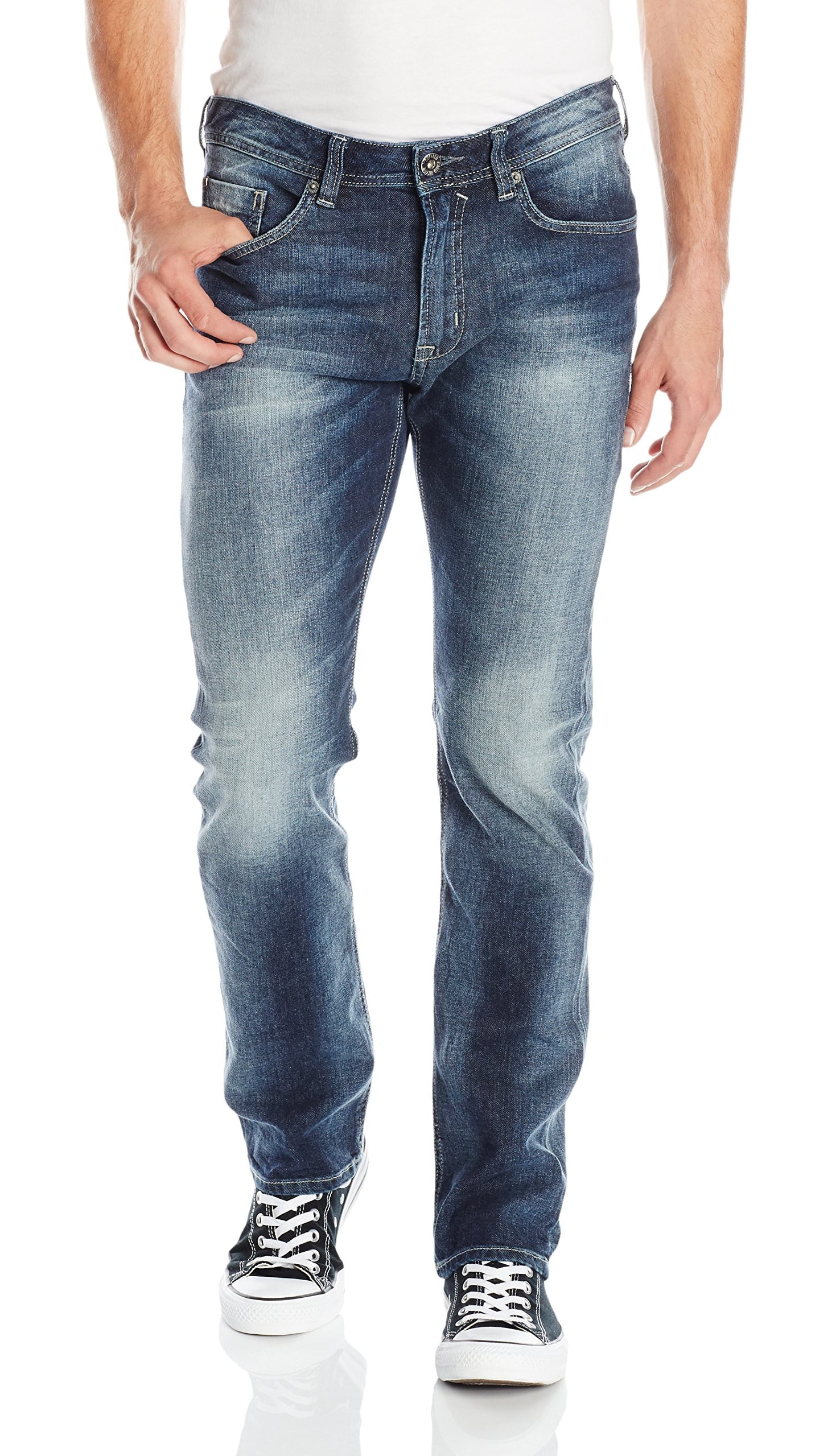 Buffalo Jeans - NEW Blue Mens Size 36x30 Slim Straight Jeans - Walmart ...