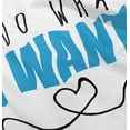thumbnail image 4 of Do What I Want Cute Attitude Youth T Shirt Tee Girls Infant Toddler Brisco Brands 12M, 4 of 5