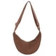 thumbnail image 1 of Bolso Dumpling Bolso Satchel Para Mujer Bolso Bandolera Bolso De Viaje De Pana De Color Sólido, 1 of 9