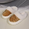 thumbnail image 5 of Shadoumai Sequins Slippers for Women Fuzzy Slipper Closed Toe Warm Shoes Comfy Winter House Shoes Indoor Outdoor, 5 of 8