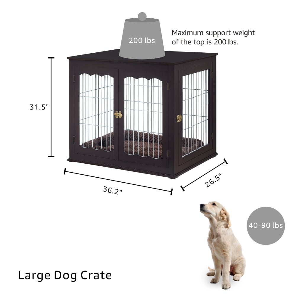 Large pet cheap crate dimensions