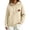 Beige, variant on Kaondbfi Womens Football Embroidered Hoodie Casual Hooded Sweatshirt Long Sleeve Pullover Tops for Football Fans Fall Essentials Clothes