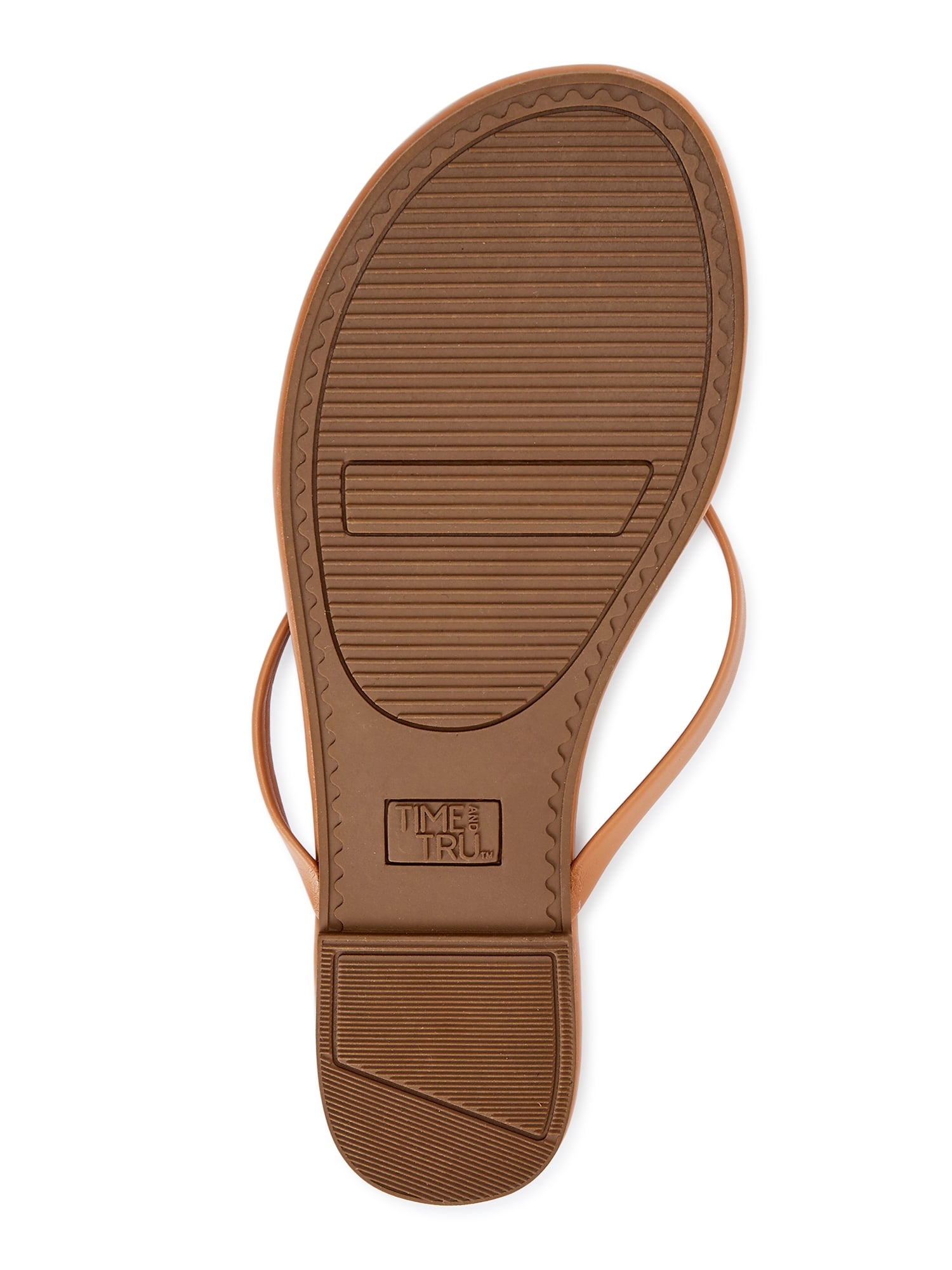 Time and Tru Women's Barely There Thong Sandals