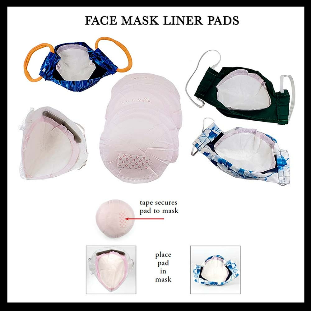 Braza Face Mask Liner Pads 4 Pack 36 pieces each package