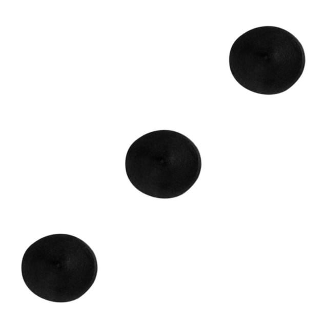 Naiovety Tapete De Resistente Y Duradero Inodoro Moderno Simple Antideslizante Fácil De Cuidar Manteles Individuales Redondos Negro Type1 NO1