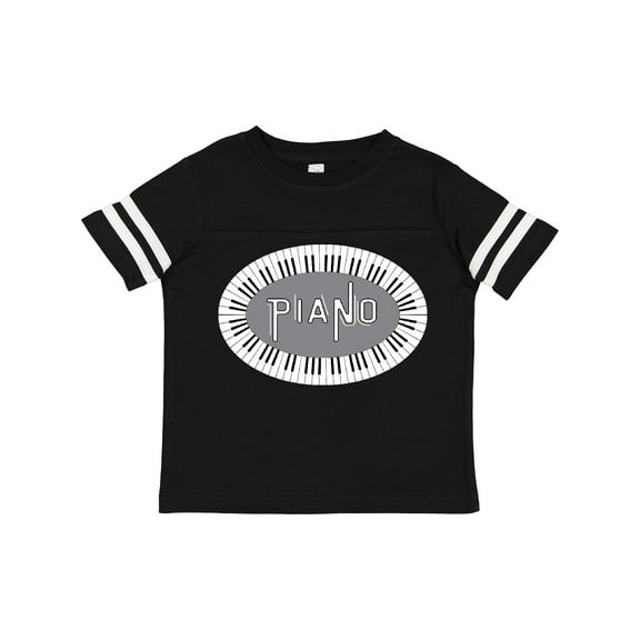 Inktastic Piano Keys Oval Boys or Girls Toddler T-Shirt